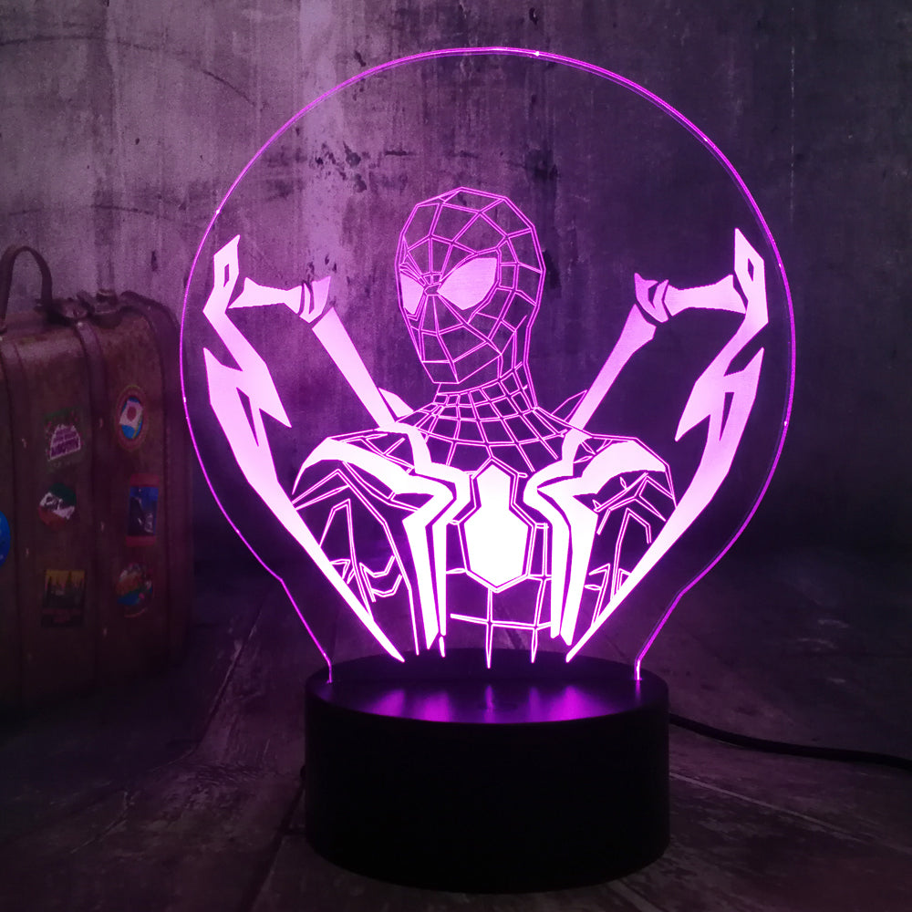 Lampe 3D Marvel Spiderman – Le monde des lampes